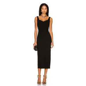 Alex Perry Pagett Sweetheart Dress Black Size 8